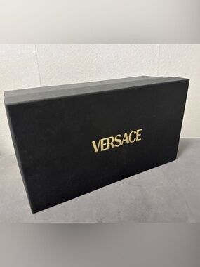 Versace Empty Show Box. W 2 Dust Bags. 13.5x7.5x5”